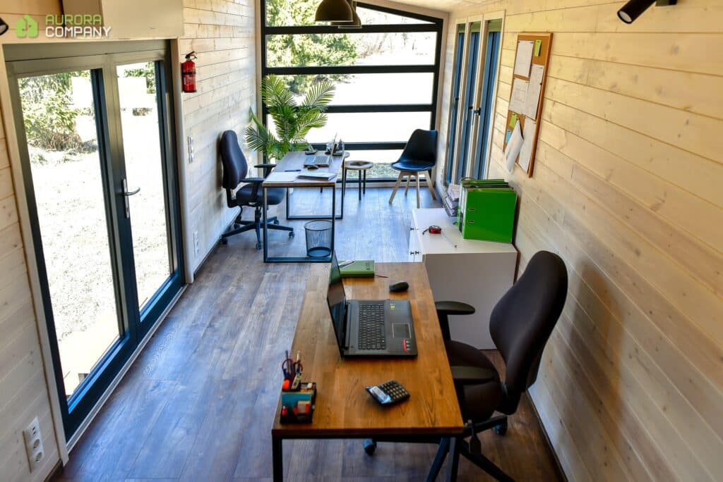 Tiny House Interieur Luna Bureau